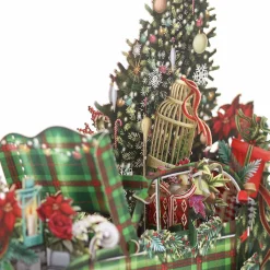 Tartan Car 3D Christmas Card>Me & McQ Online