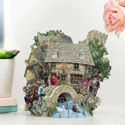 "The Cotswolds" 3D Greetings Card>Me & McQ New