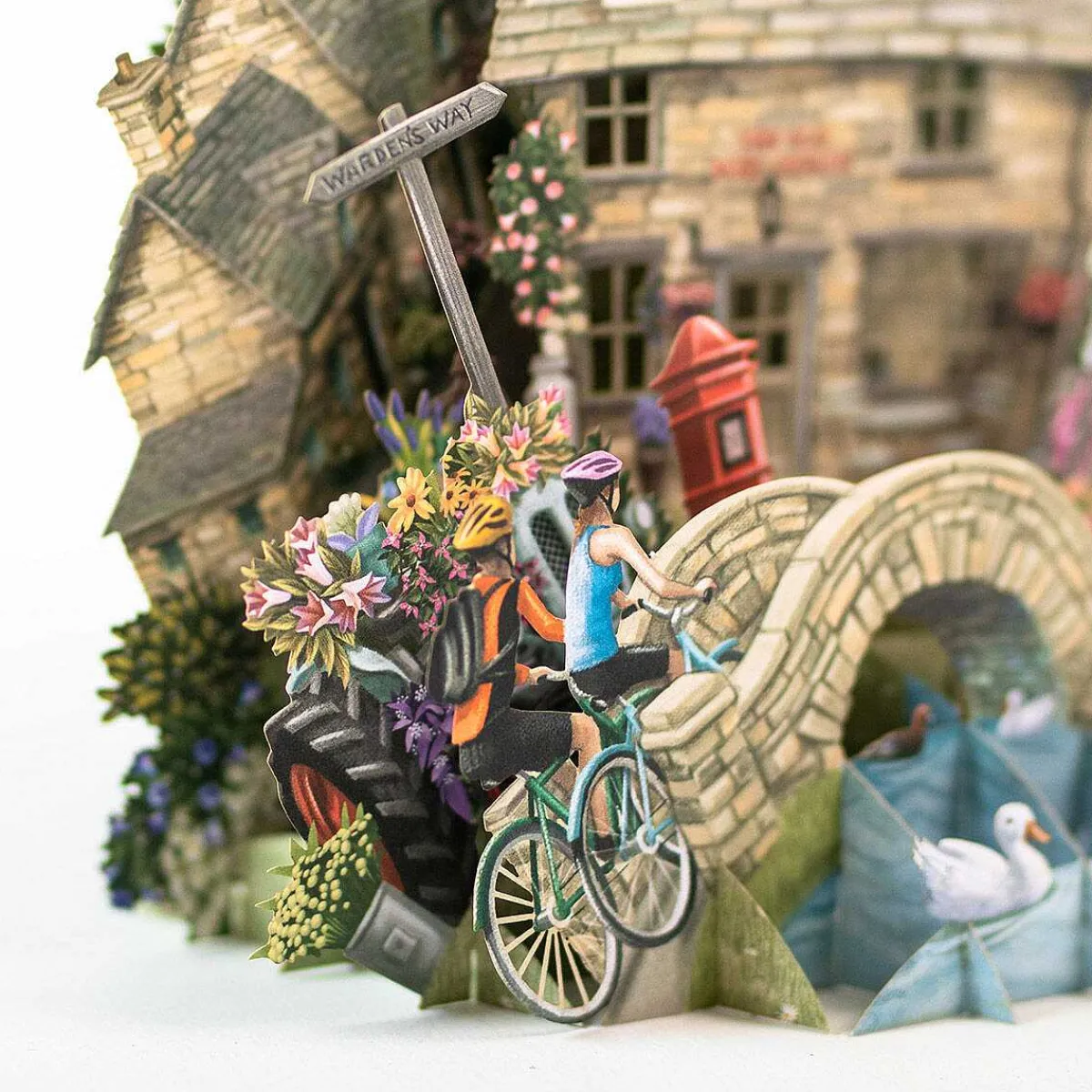 "The Cotswolds" 3D Greetings Card>Me & McQ New