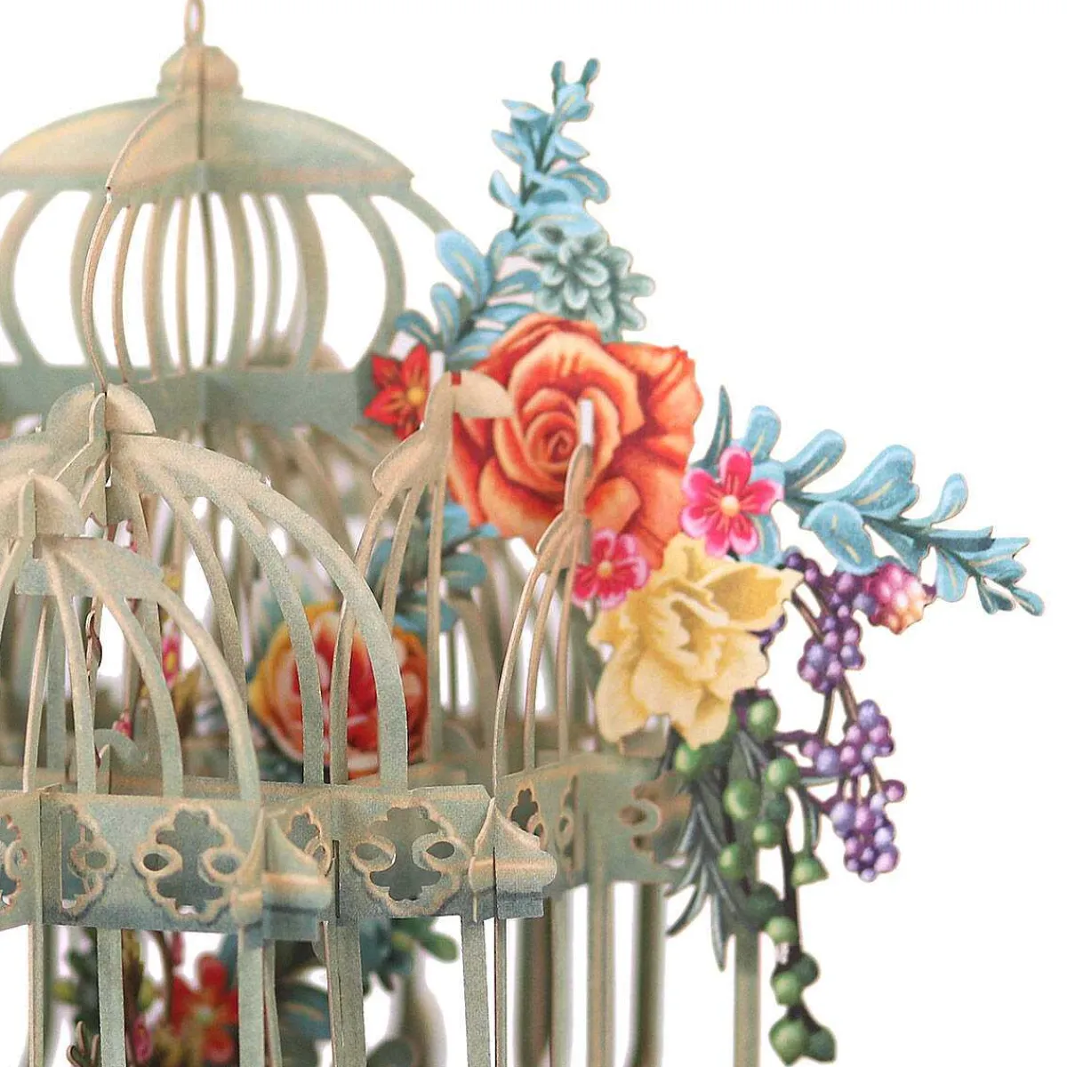 'The Green Cage' 3D Greetings Card>Me & McQ Fashion