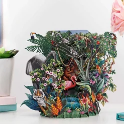 'The Jungle' 3D Greetings Card>Me & McQ Best Sale