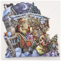 The North Pole 3D Christmas Card><noscript><img width=