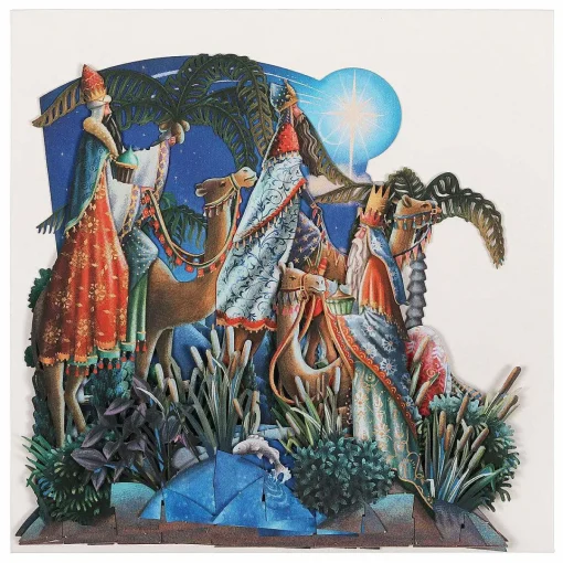 Three Kings 3D Christmas Card>Me & McQ Discount