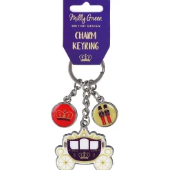 Royal Charm Keyring>Milly Green Online