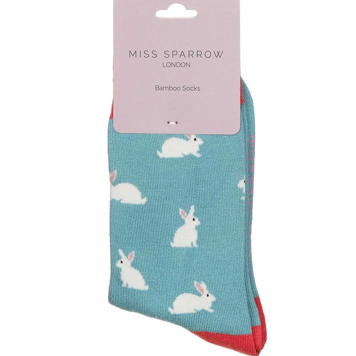 Duck Egg Rabbit Women's Bamboo Socks>Miss Sparrow Cheap