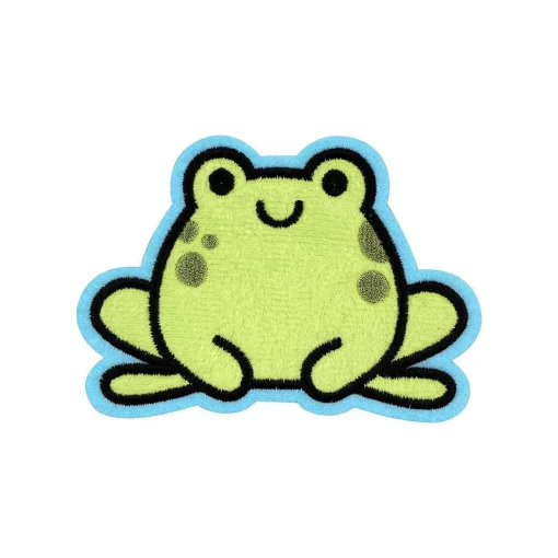 Moji Frankie Frog Birthday Card With Peel Off Patch>Temptation Gifts Fashion