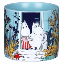'Doorstep' 10Cm Plant Pot>Moomin Outlet