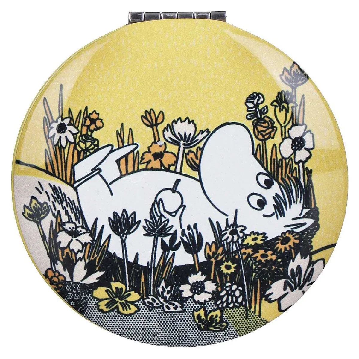 Yellow Compact Mirror>Moomin Cheap