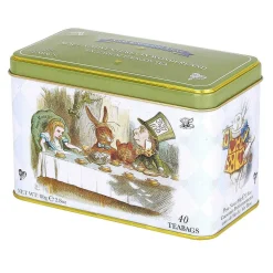 Alice In Wonderland Tea Tin With 40 English Breakfast Tea Bags><noscript><img width=