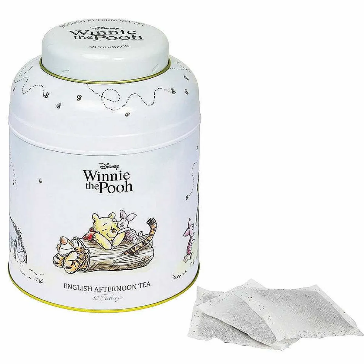 Disney Winnie The Pooh Tea Caddy With 80 English Afternoon Tea Bags>New English Teas New