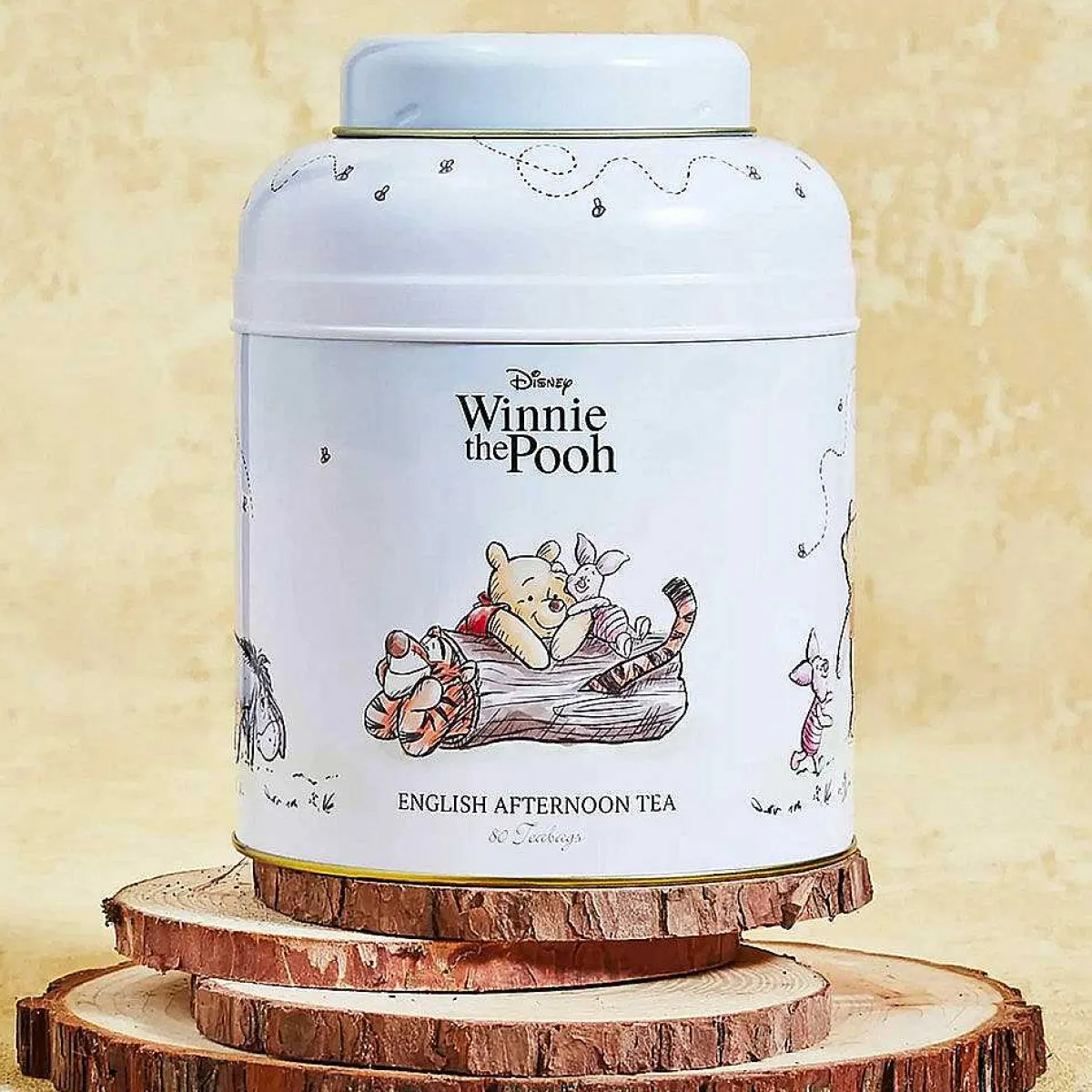 Disney Winnie The Pooh Tea Caddy With 80 English Afternoon Tea Bags>New English Teas New