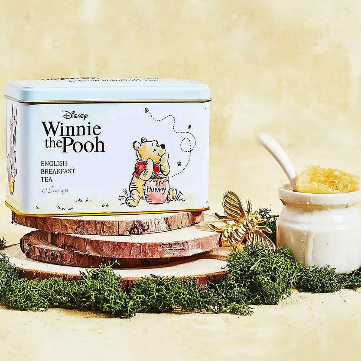 Disney Winnie The Pooh Tea Tin With 40 English Breakfast Tea Bags>New English Teas Discount
