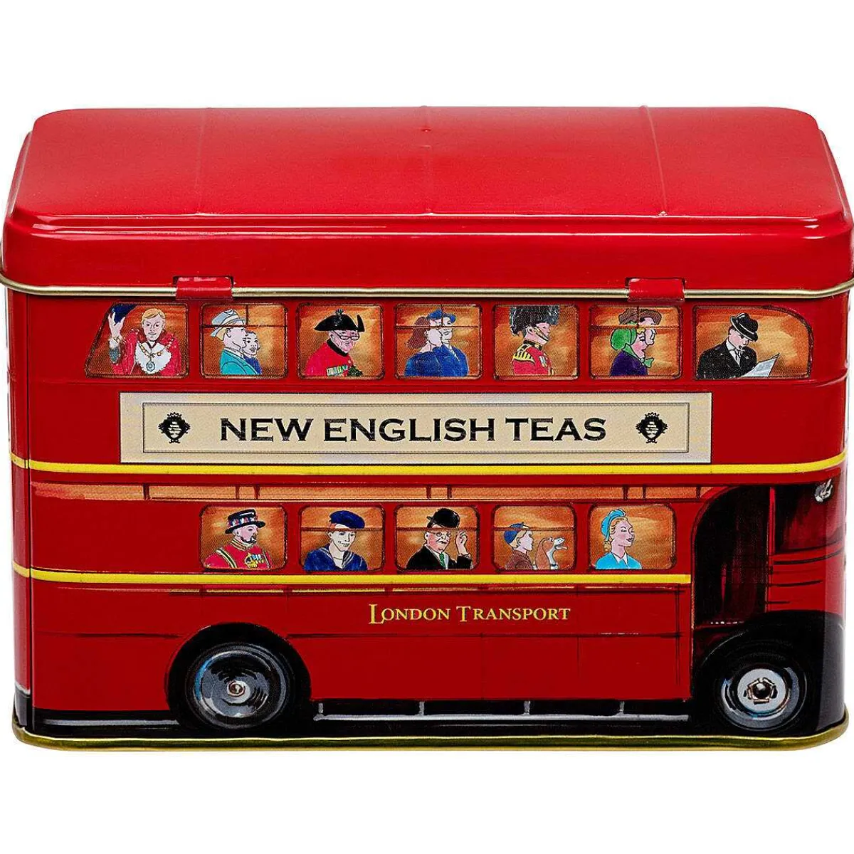 London Bus Tea Tin With 25 English Breakfast Tea Bags>New English Teas Online