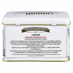 London Scenes Tea Tin With 25 English Breakfast Tea Bags>New English Teas Online