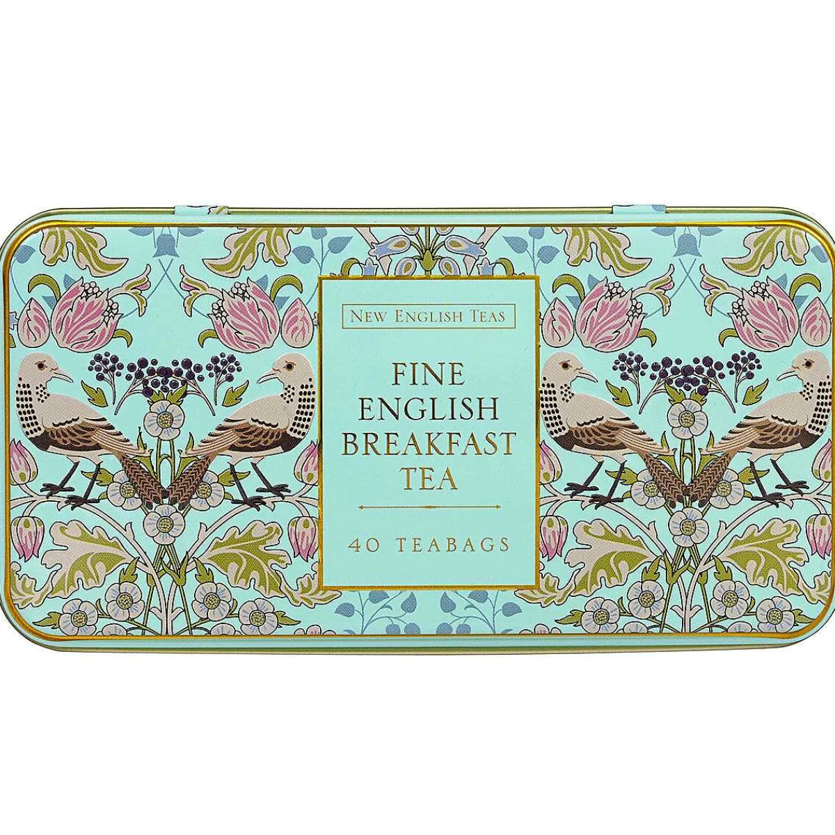 Song Thrush Mint Tea Caddy With 40 English Breakfast Tea Bags>New English Teas Discount