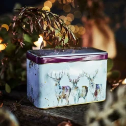 Three King's Stags Tea Tin With 40 English Breakfast Tea Bags>New English Teas Outlet