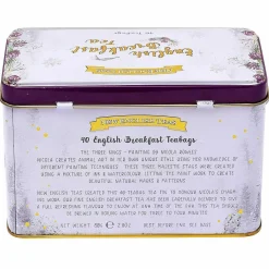 Three King's Stags Tea Tin With 40 English Breakfast Tea Bags><noscript><img width=