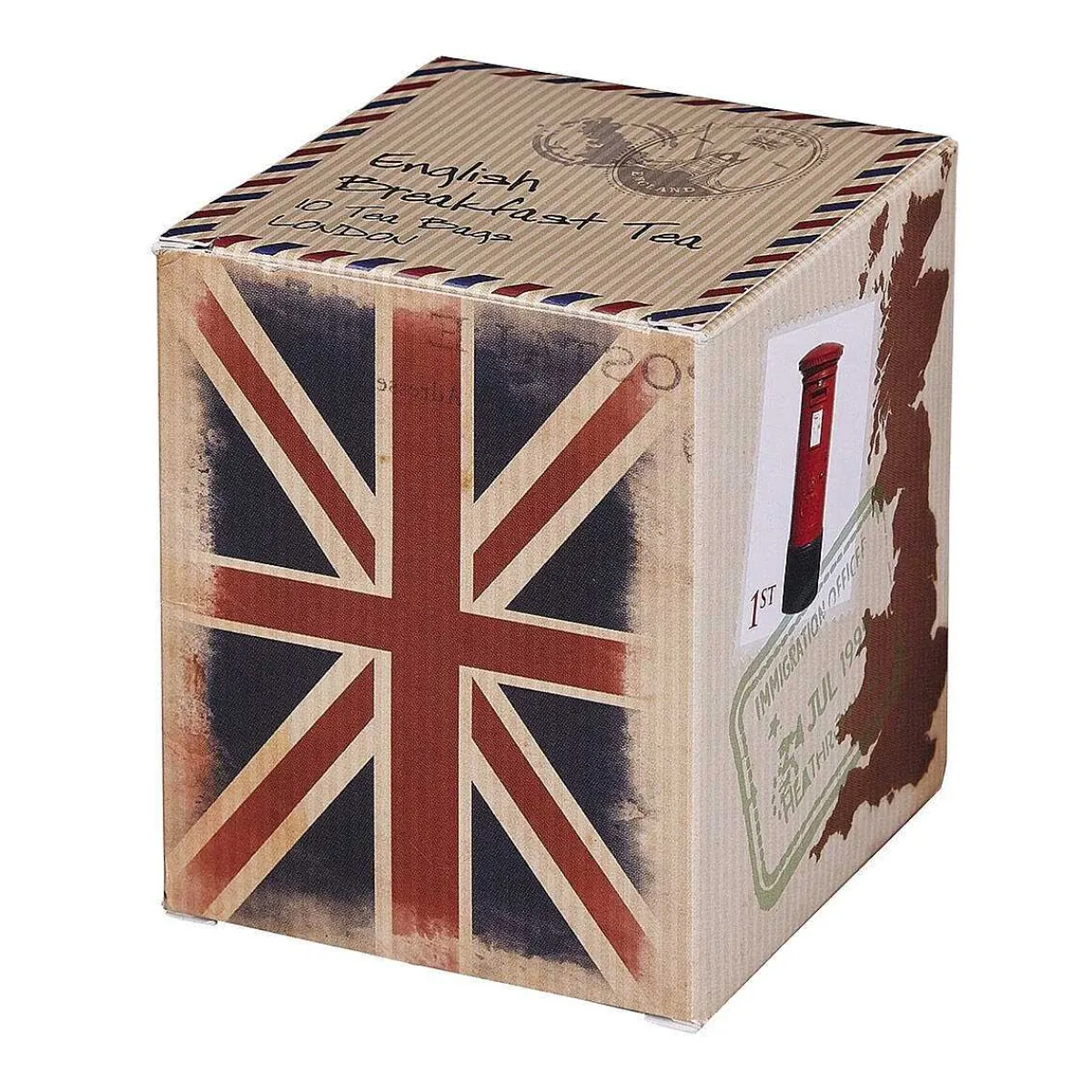 Vintage Union Jack English Breakfast Tea Bags Mini Box Of 10>New English Teas Best
