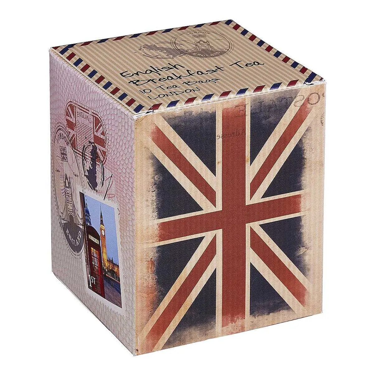 Vintage Union Jack English Breakfast Tea Bags Mini Box Of 10>New English Teas Best