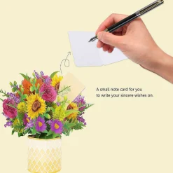 Florever 'Fantasy' Large Pop-Up Flower Bouquet Card>Origamo Outlet