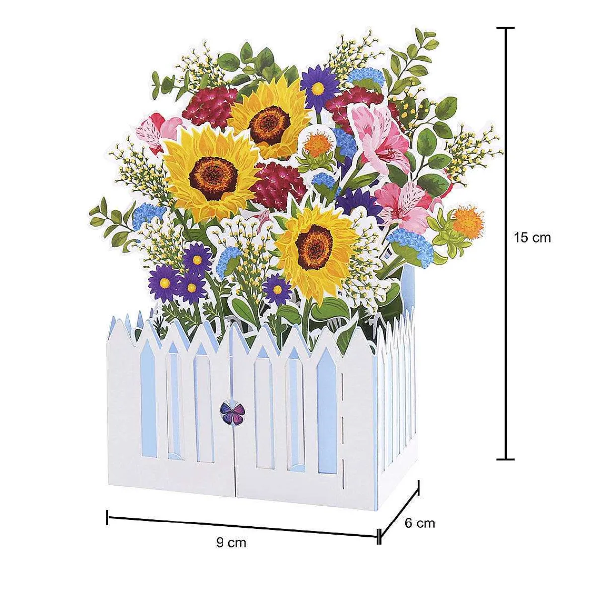 Florever 'Garden' Pop-Up Flower Box Card>Origamo Cheap