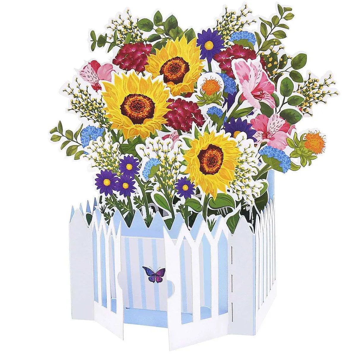 Florever 'Garden' Pop-Up Flower Box Card>Origamo Cheap