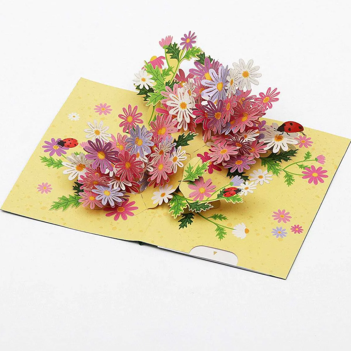 Kirigami 'Field Flowers' 3D Pop-Up Card>Origamo Shop