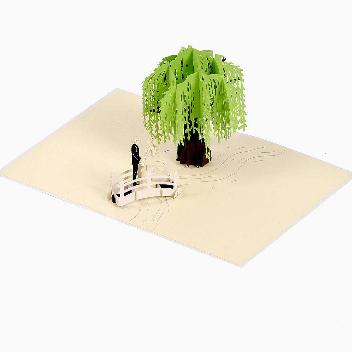 Kirigami 'Wedding Vows' 3D Pop-Up Card>Origamo Clearance