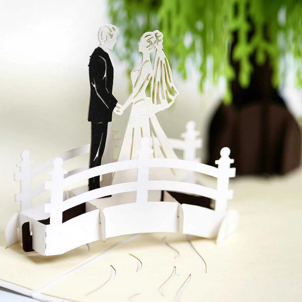 Kirigami 'Wedding Vows' 3D Pop-Up Card>Origamo Clearance