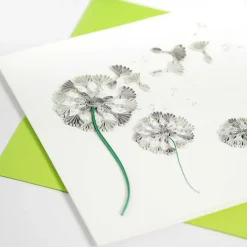 Quilling 'Dandelion' Card><noscript><img width=