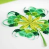 Quilling 'Four-Leaf Clover' Card>Origamo Sale