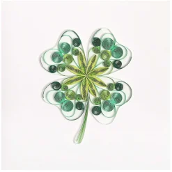 Quilling 'Four-Leaf Clover' Card>Origamo Sale