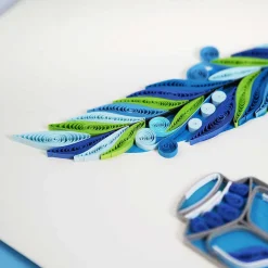 Quilling 'Quill & Inkwell' Card>Origamo Online