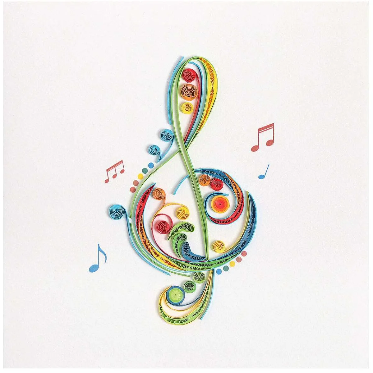 Quilling 'Treble Clef' Card>Origamo Best Sale