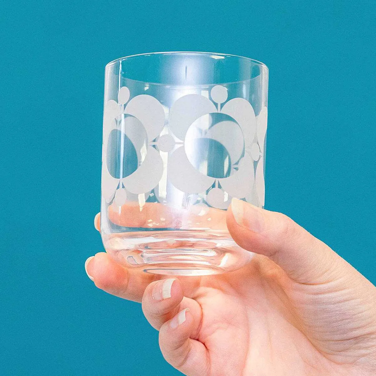 Atomic Flower Set Of 4 Water Glasses>Orla Kiely Sale