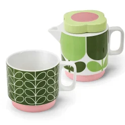 Block Flower Fern Stackable Tea For One></noscript>Orla Kiely Cheap