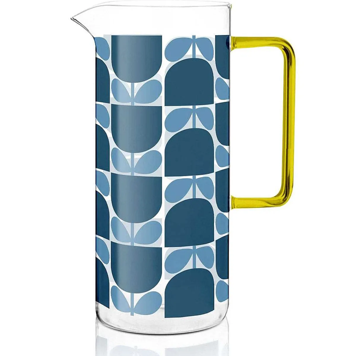 Block Flower Glass Water Jug>Orla Kiely Outlet