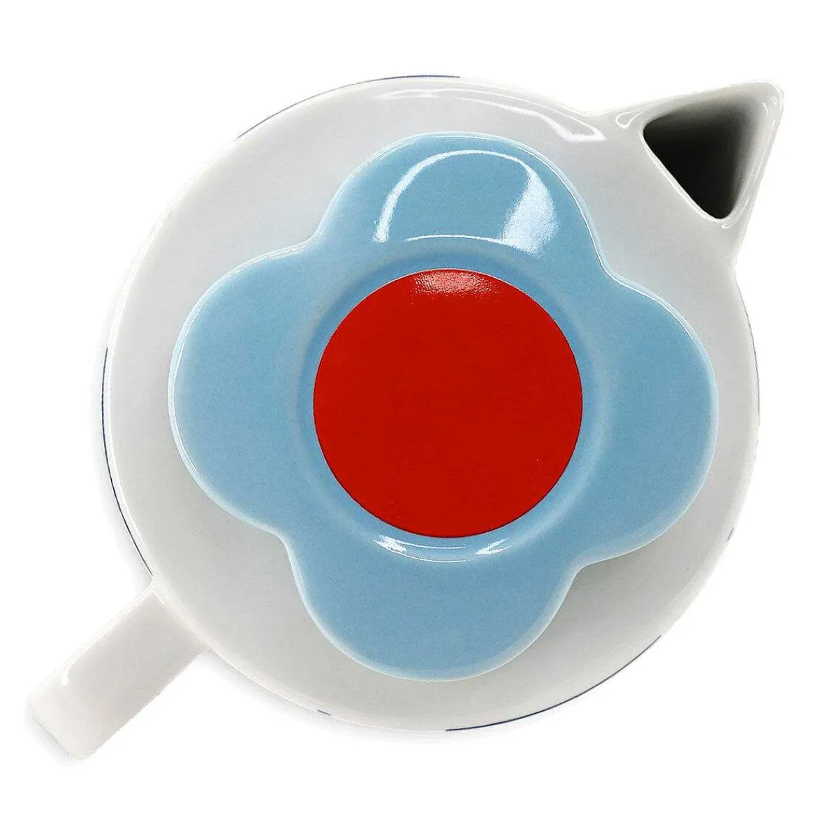 Block Flower Navy Tea Pot>Orla Kiely Cheap