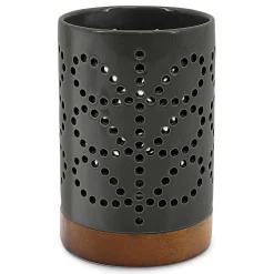 Linear Stem Ceramic Slate Lantern>Orla Kiely Flash Sale