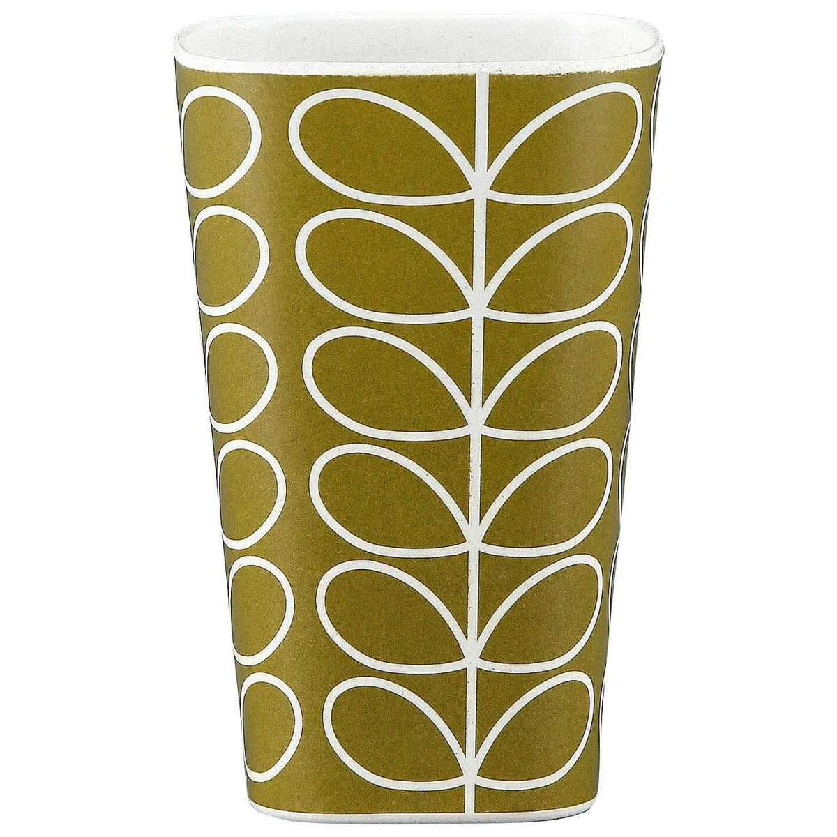 Linear Stem Dark Moss Bamboo Tumbler>Orla Kiely New