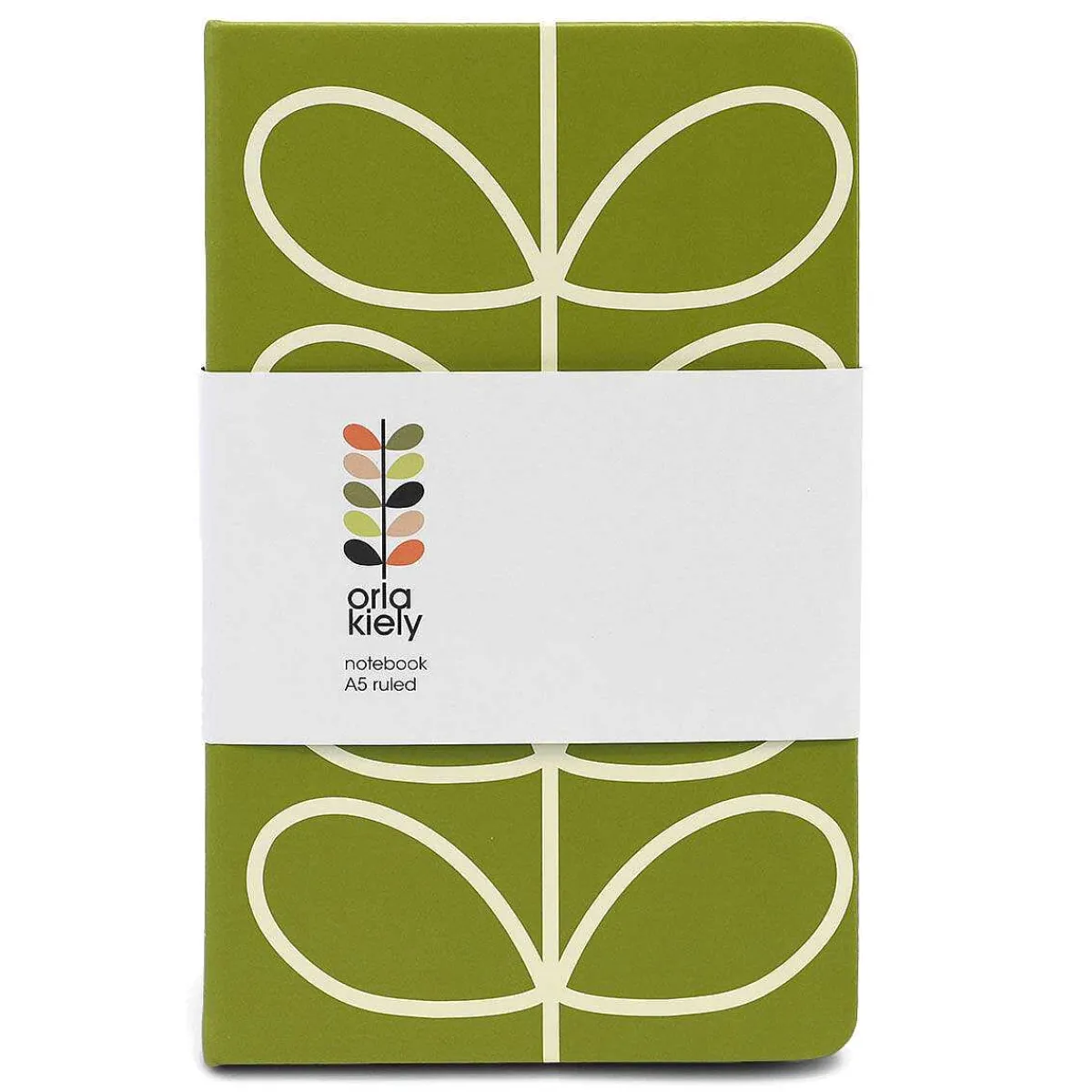 Linear Stem Olive A5 Notebook>Orla Kiely Online