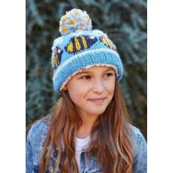 Kids Bobble Hat Bumble Bee><noscript><img width=