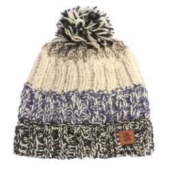Men's Bruges Blue Bobble Beanie Hat><noscript><img width=