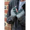 Men's Tromso Graphite Fingerless Gloves>Pachamama Fashion