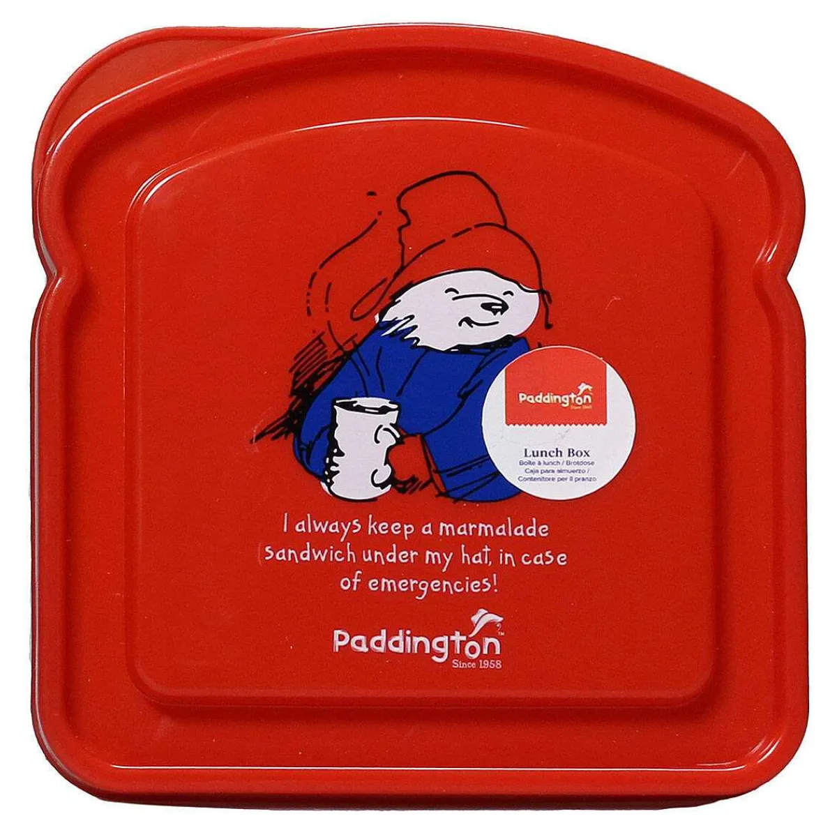Marmalade Sandwich Box>Paddington Bear Store