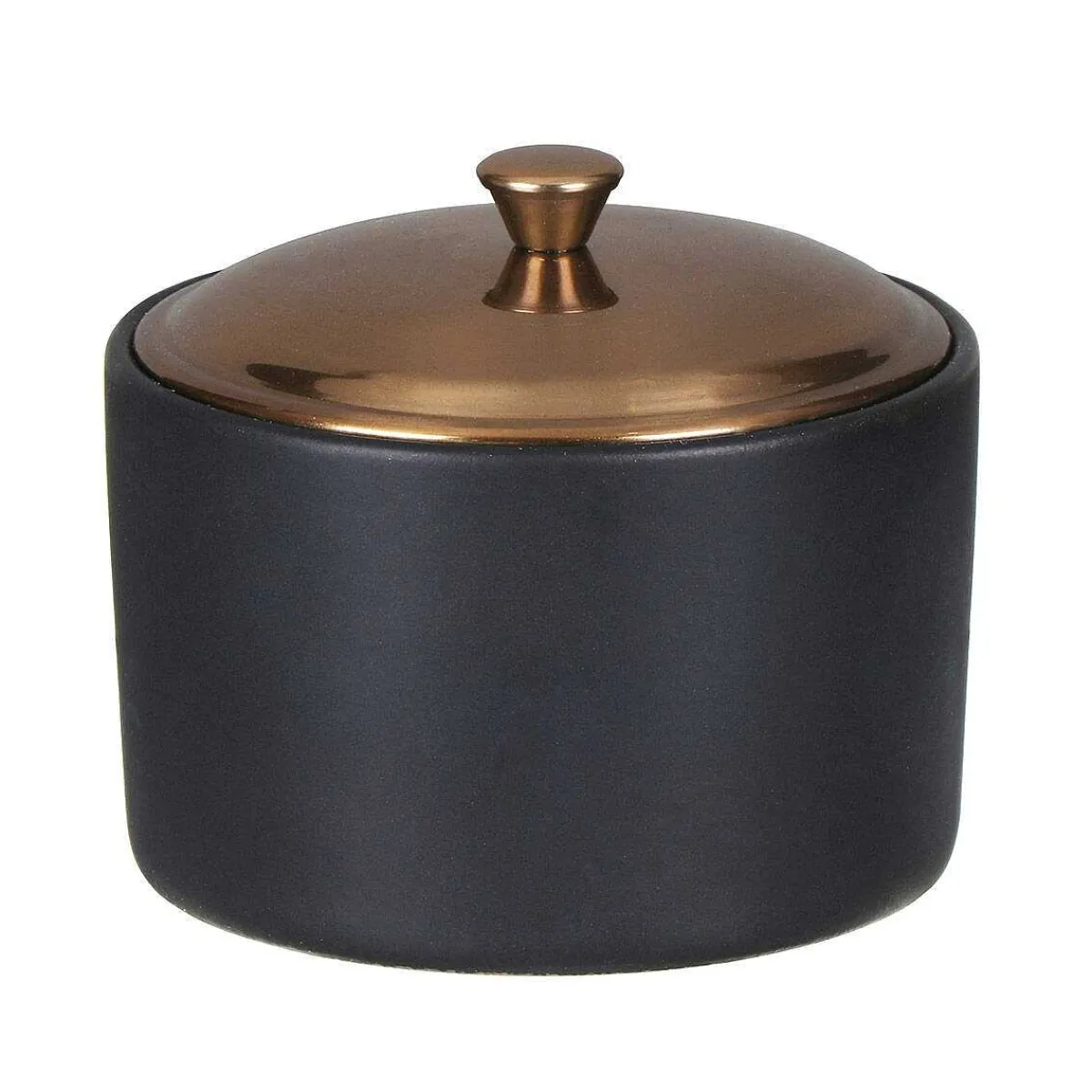 Hygge 141G Bergamot & Mahogony Black Ceramic Soy Candle>Paddywax Outlet