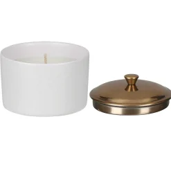 Hygge 141G Tobacco & Vanilla White Ceramic Soy Candle>Paddywax New