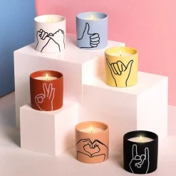 Impressions 163G 'Rock On' Leather & Oakmoss Soy Candle>Paddywax Shop