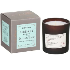 Library 170G Charlotte Bronte Boxed Soy Candle>Paddywax Best
