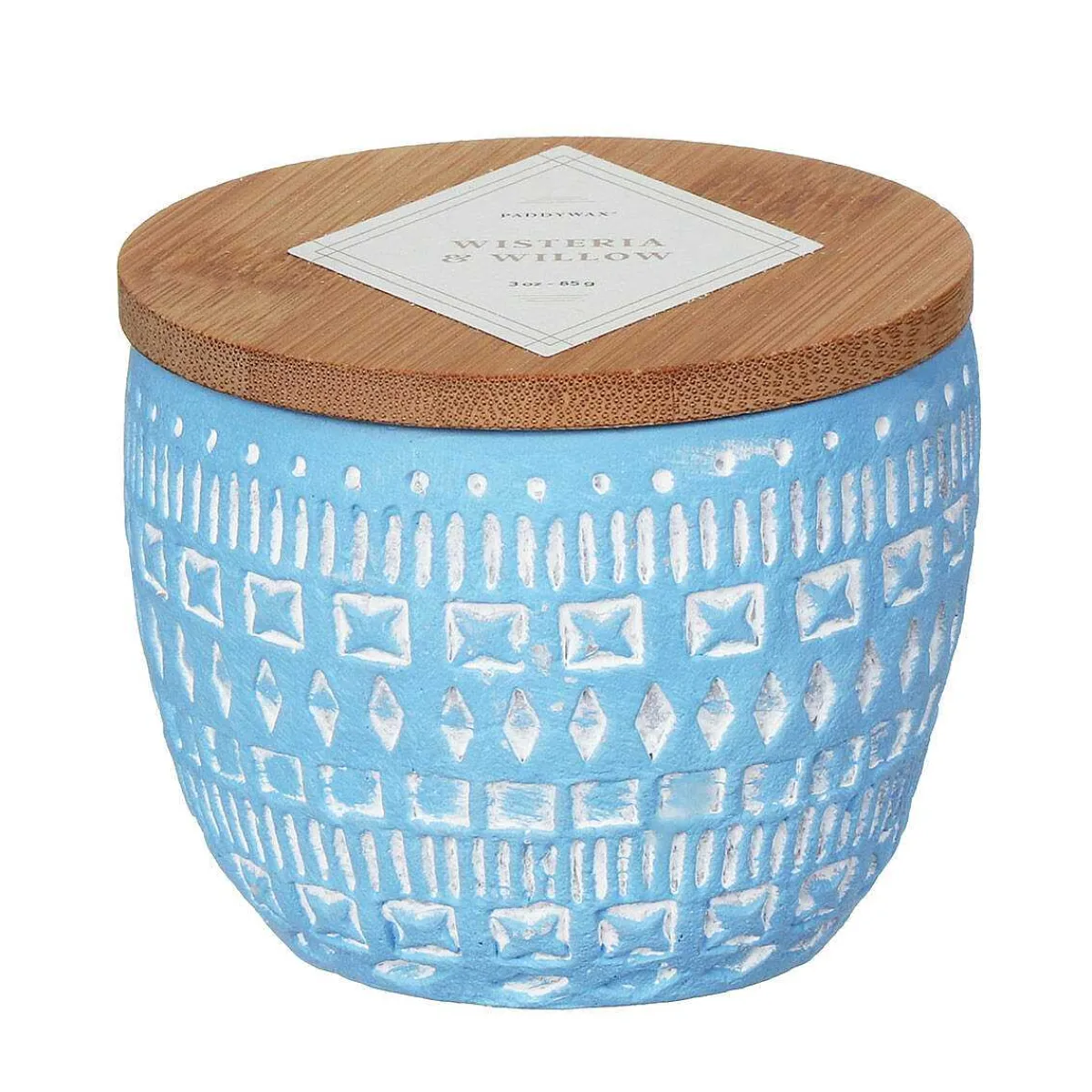 Sonora 85G Wisteria & Willow Concrete Soy Candle>Paddywax Clearance